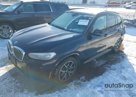 2023 BMW X3 xDrive30I from USA, damaged, VIN 5UX53DP09P9P35770